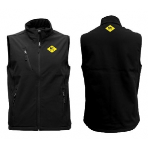 Men's Softshell Vest - GBC Diamond (front + back)