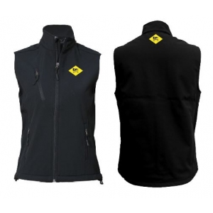 Women's Softshell Vest - GBC Diamond (front + back)